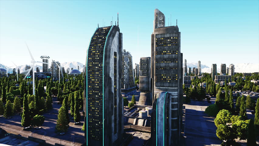 Aerial View of a city with Mountain in the background image - Free ... The Future of Sustainable and Eco-Friendly Gadgets